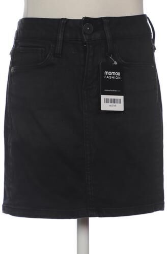 Damen Rock, schwarz, Gr. W24, Elasthan, Baumwolle, Kunstleder, Synthetik - Second Hand - G STAR RAW - Modalova