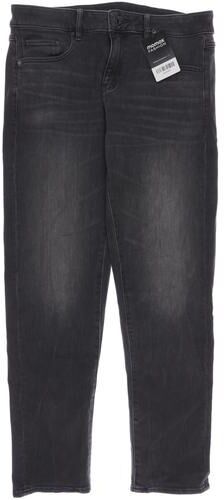 Damen Jeans, grau, Gr. W26 L32, Elasthan, Baumwolle, Leder, Synthetik - Second Hand - G STAR RAW - Modalova