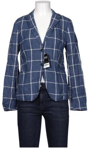 Damen Blazer, blau, Gr. EU 36, Baumwolle, Leinen, Synthetik, Viskose - Second Hand - Gant - Modalova