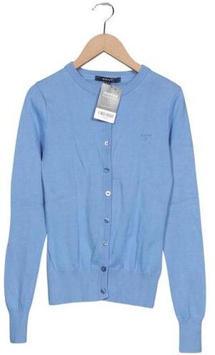 Damen Strickjacke, blau, Gr. XS, Baumwolle - Second Hand - Gant - Modalova