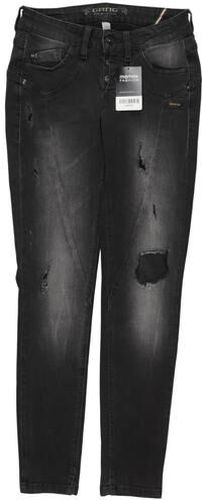 Damen Jeans, grau, Gr. W27 L28, Elasthan, Baumwolle, Synthetik, Viskose - Second Hand - Gang - Modalova