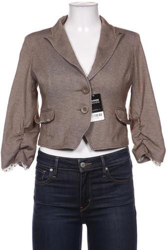 Damen Blazer, beige, Gr. M, Elasthan, Synthetik, Viskose - Second Hand - Garcia - Modalova