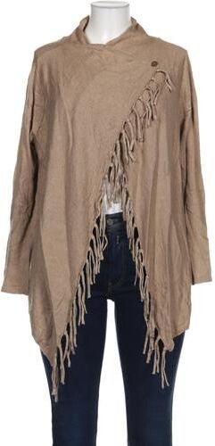 Gerry Damen Strickjacke, beige, Gr. EU 42, Baumwolle, Synthetik, Viskose - Second Hand - Weber - Modalova