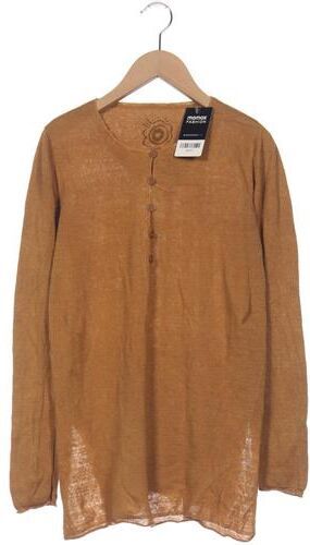 Damen Pullover, orange, Gr. S, Leinen - Second Hand - Gudrun Sjödén - Modalova