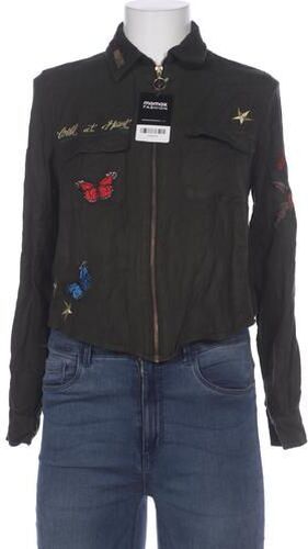 Damen Bluse, grün, Gr. EU 32, Viskose - Second Hand - Guess - Modalova