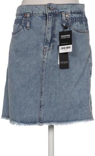 Damen Rock, blau, Gr. EU 38, Baumwolle, Synthetik - Second Hand - Guess - Modalova
