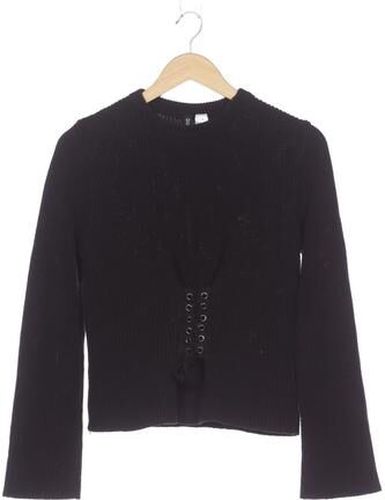 Damen Pullover, schwarz, Gr. S, Baumwolle, Synthetik - Second Hand - H&M - Modalova