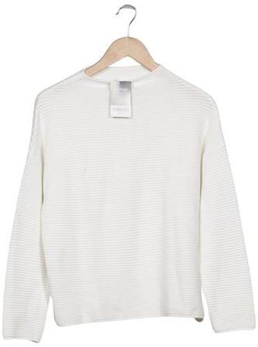 Damen Pullover, weiß, Gr. L, Baumwolle, Viskose - Second Hand - H&M - Modalova