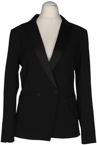 Damen Blazer, schwarz, Gr. EU 38, Elasthan, Synthetik, Viskose - Second Hand - H&M - Modalova
