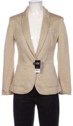 Damen Blazer, beige, Gr. EU 36, Synthetik, Viskose - Second Hand - H&M - Modalova