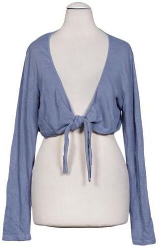 Damen Strickjacke, hellblau, Gr. EU 36, Baumwolle - Second Hand - Hessnatur - Modalova