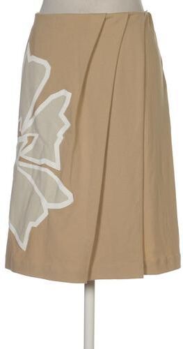 Damen Rock, beige, Gr. EU 40, Baumwolle - Second Hand - Hessnatur - Modalova