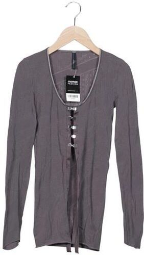 Damen Strickjacke, grau, Gr. M, Elasthan, Synthetik - Second Hand - High - Modalova