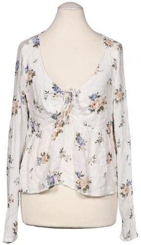 Damen Bluse, weiß, Gr. S, Viskose - Second Hand - Hollister - Modalova