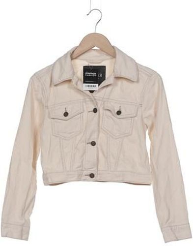 Damen Jacke, cremeweiß, Gr. XS, Baumwolle - Second Hand - Hollister - Modalova
