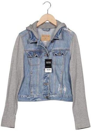 Damen Jacke, blau, Gr. S, Baumwolle, Synthetik - Second Hand - Hollister - Modalova