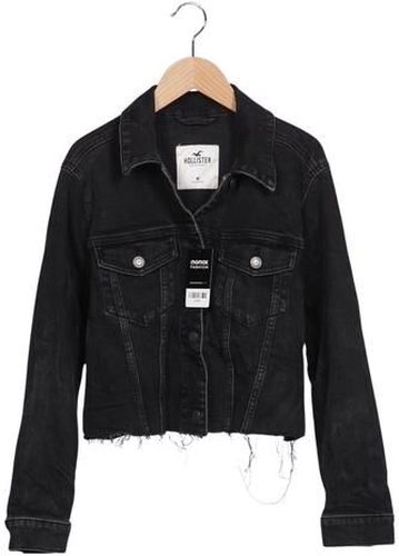 Damen Jacke, schwarz, Gr. M, Elasthan, Baumwolle - Second Hand - Hollister - Modalova