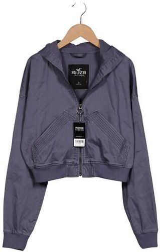 Damen Jacke, grau, Gr. S, Elasthan, Baumwolle - Second Hand - Hollister - Modalova