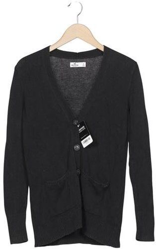 Damen Strickjacke, grau, Gr. S, Baumwolle, Synthetik, Viskose - Second Hand - Hollister - Modalova