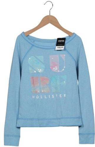 Damen Sweatshirt, hellblau, Gr. XS, Baumwolle, Synthetik - Second Hand - Hollister - Modalova