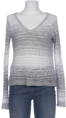 Damen Pullover, grau, Gr. S, Baumwolle, Synthetik - Second Hand - Hollister - Modalova
