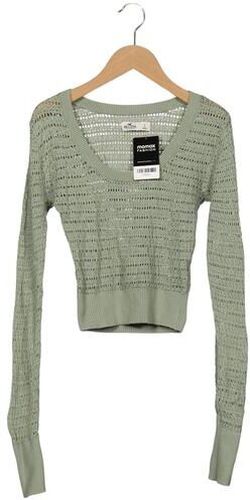 Damen Pullover, grün, Gr. S - Second Hand - Hollister - Modalova