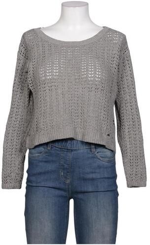 Damen Pullover, grau, Gr. M - Second Hand - Hollister - Modalova