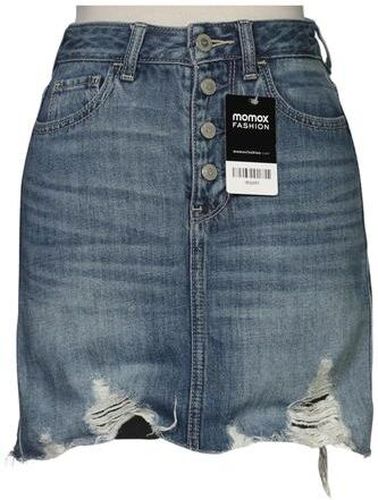 Damen Rock, blau, Gr. S, Elasthan, Baumwolle - Second Hand - Hollister - Modalova