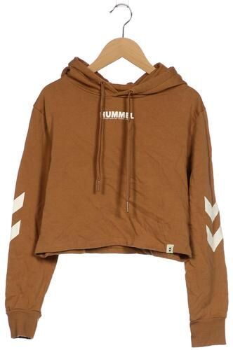 Damen Kapuzenpullover, braun, Gr. S - Second Hand - Hummel - Modalova