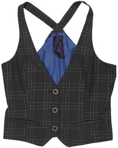 Damen Weste, grau, Gr. L, Synthetik, Viskose - Second Hand - Ichi - Modalova