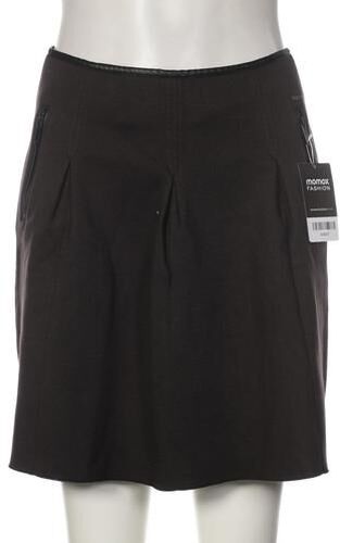 Damen Rock, schwarz, Gr. EU 36, Synthetik, Angorawolle, Viskose - Second Hand - Ikks - Modalova