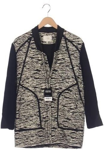 Damen Mantel, schwarz, Gr. EU 40, Baumwolle, Synthetik, Viskose - Second Hand - Iro - Modalova