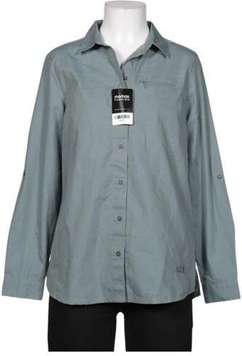 Damen Bluse, hellblau, Gr. S, Baumwolle, Synthetik - Second Hand - Jack Wolfskin - Modalova