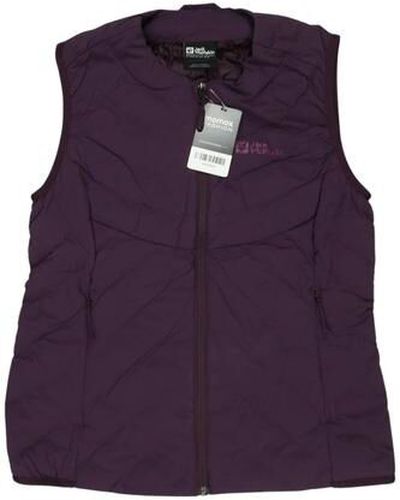 Damen Weste, flieder, Gr. S, Synthetik, Daunen - Second Hand - Jack Wolfskin - Modalova