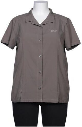 Damen Bluse, grau, Gr. EU 46, Synthetik - Second Hand - Jack Wolfskin - Modalova