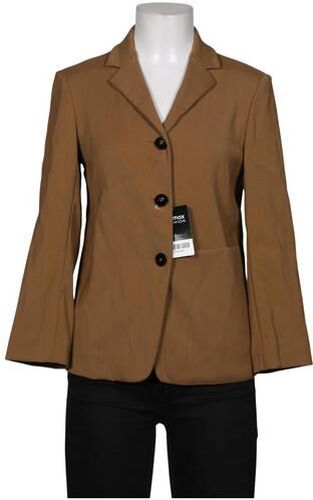 Damen Blazer, braun, Gr. EU 34, Baumwolle, Schurwolle, Viskose - Second Hand - Jil Sander - Modalova