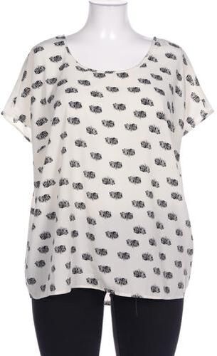 Damen Bluse, cremeweiß, Gr. EU 44, Synthetik - Second Hand - Junarose - Modalova