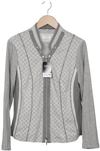 Damen Strickjacke, grau, Gr. EU 40, Elasthan, Synthetik, Viskose - Second Hand - justWhite - Modalova