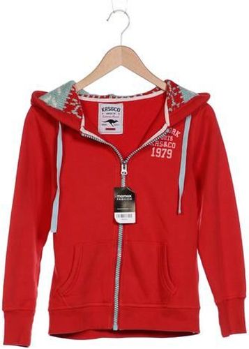 Damen Kapuzenpullover, rot, Gr. EU 36, Baumwolle, Synthetik - Second Hand - Kangaroos - Modalova