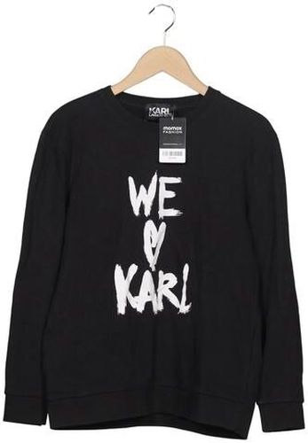 Damen Sweatshirt, schwarz, Gr. M, Baumwolle - Second Hand - Karl by Karl Lagerfeld - Modalova