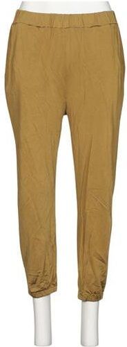 Damen Stoffhose, braun, Gr. L, Baumwolle, Viskose - Second Hand - Karo Kauer - Modalova