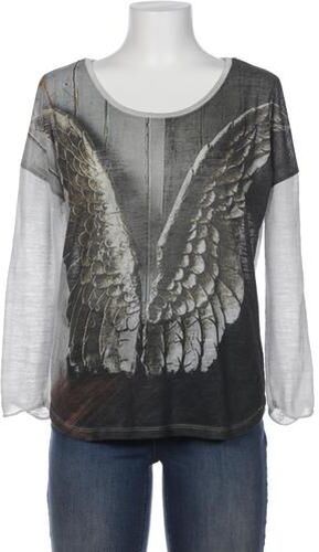 Damen Langarmshirt, grau, Gr. S - Second Hand - Key largo - Modalova