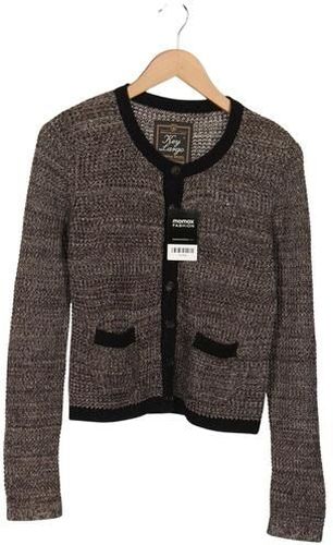Damen Strickjacke, grau, Gr. S, Baumwolle, Synthetik - Second Hand - Key largo - Modalova