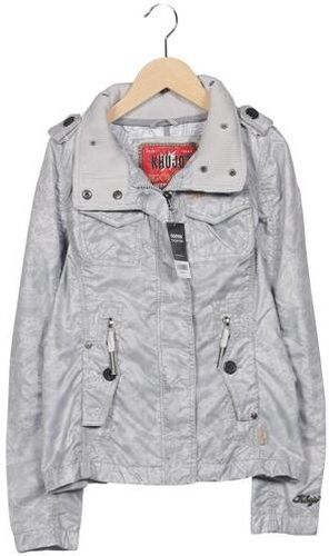 Damen Jacke, silber, Gr. S, Synthetik - Second Hand - Khujo - Modalova