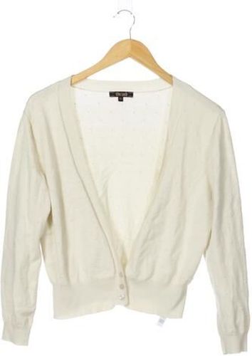 Damen Strickjacke, beige, Gr. XL, Synthetik, Viskose - Second Hand - King louie - Modalova