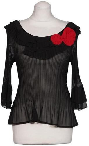 Sweden Damen Bluse, schwarz, Gr. M, Synthetik - Second Hand - Kriss Trading - Modalova