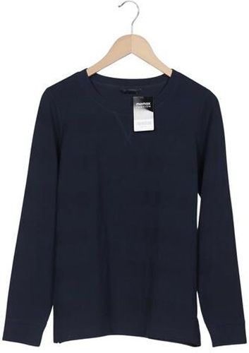 Damen Sweatshirt, marineblau, Gr. M, Elasthan, Synthetik, Viskose - Second Hand - Lands End - Modalova