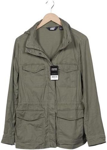 Damen Jacke, grün, Gr. M, Elasthan, Baumwolle, Lyocell - Second Hand - Lands End - Modalova