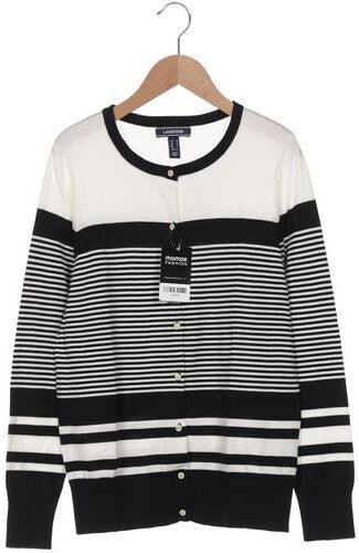 Damen Strickjacke, schwarz, Gr. M, Baumwolle - Second Hand - Lands End - Modalova