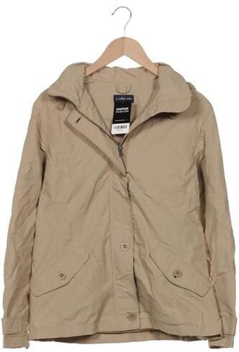 Damen Jacke, beige, Gr. M, Synthetik - Second Hand - Lands End - Modalova